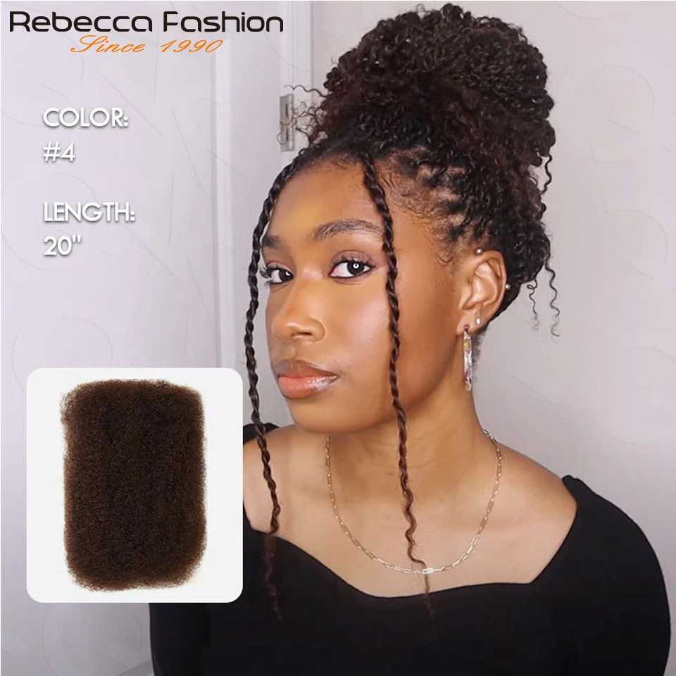 Water Wave Bulk Human Hair For Braiding - Afro Kıvırcık Toplu İnsan Saçı Örgü