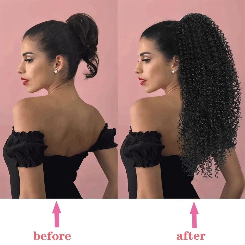 Afro Puff Kıvırcık At Kuyruğu  - Drawstring Afro Curly Puff Ponytail incelemesi ve fiyatı