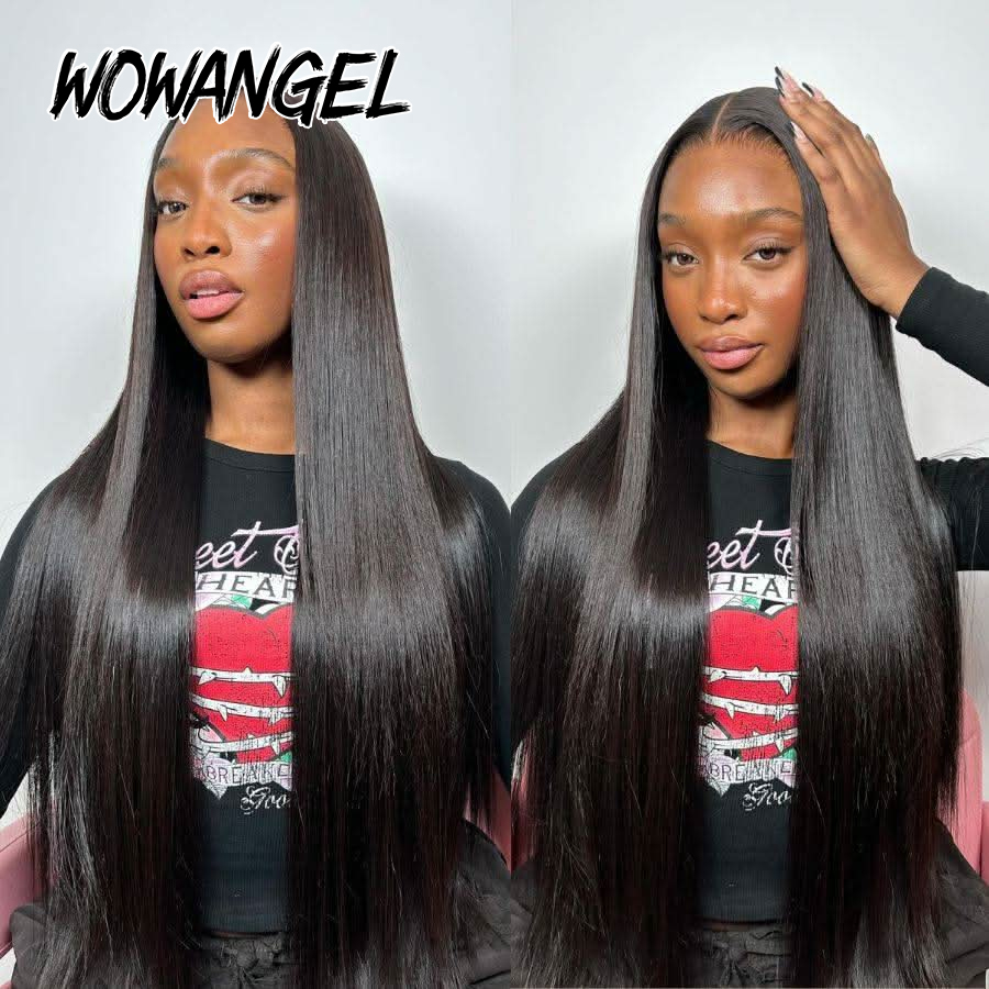 WOWANGEL Düz Sentetik Olmayan  - Lace Front Wigs incelemesi ve fiyatı