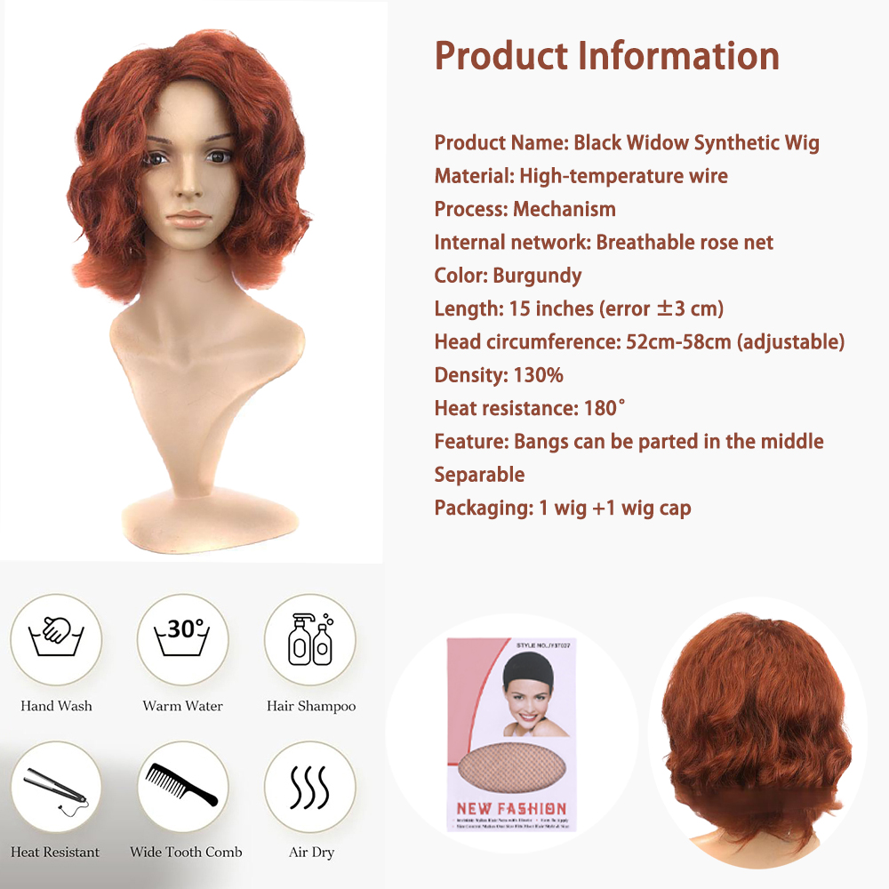 Black Widow Stil Cosplay Sente - Synthetic Braided Wigs For Black Women incelemesi ve fiyatı