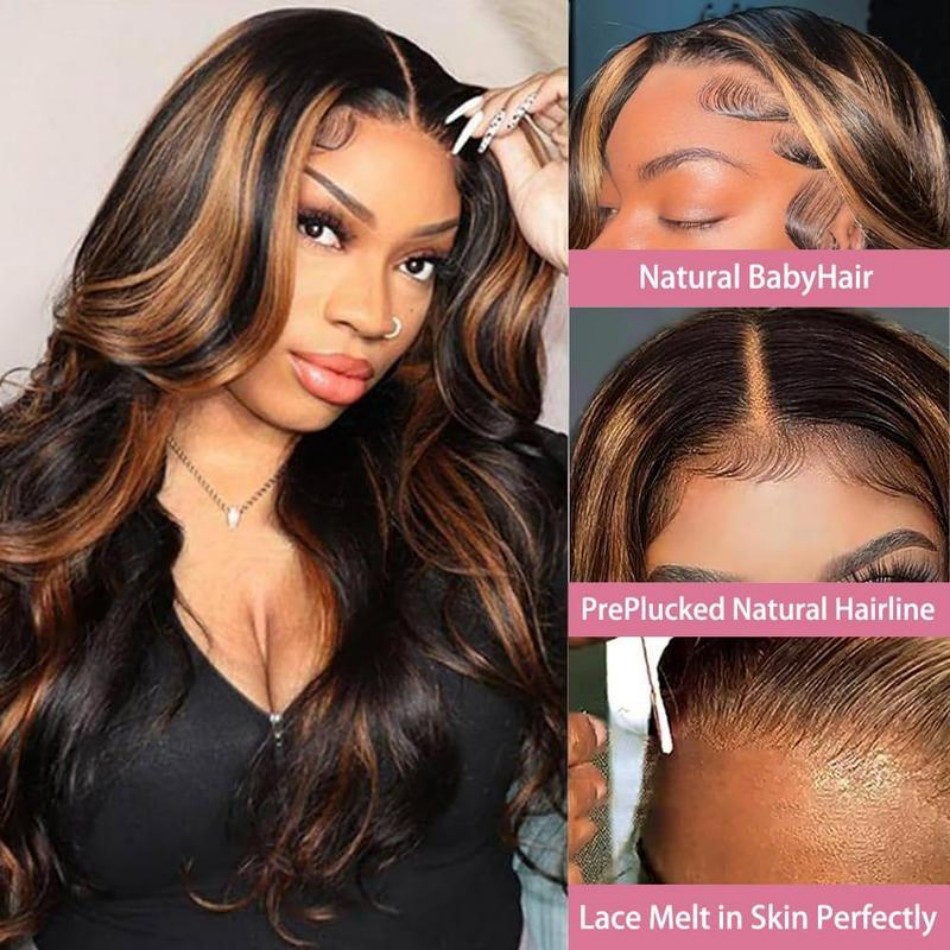 P1B30 Doğal Dalgalı İnsan Saçı - Hd Lace Frontal Wig Human Hair Pre Plucked incelemesi ve fiyatı